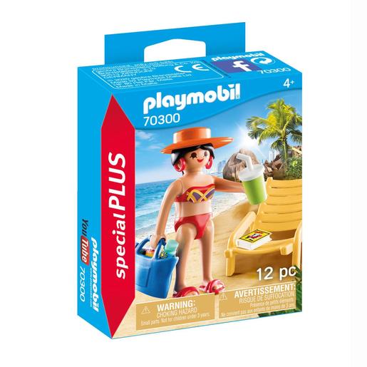 Playmobil - Turista com Espreguiçadeira 70300