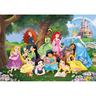 Clementoni - Princesas Disney - Puzzle infantil 104 peças Princesas Disney ㅤ