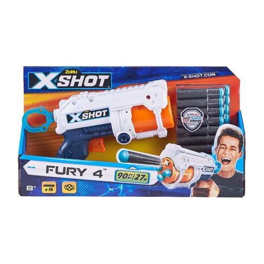 X-Shot - Lançador Fury com 16 dardos
