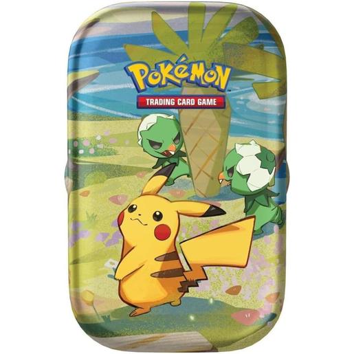 Pokemon - Mini lata Pokémon Amigos de Paldea versión aleatoria - Idioma Inglés (ENG) (Varios modelos) ㅤ