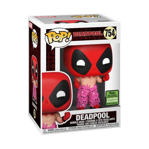 Marvel - Deadpool com calças de peluches - Figura Funko POP