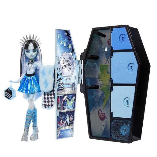 Mattel - Monster High - Muñeca Frankie Stein con armario iridiscente y accesorios de moda serie 2 ㅤ