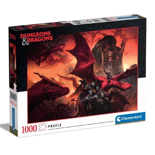 Clementoni - Puzzle 1000 peças Dungeons & Dragons