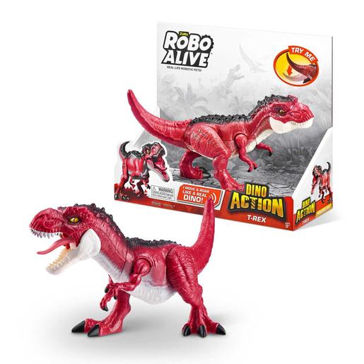 Robo Alive acção de dinossauro T-rex ㅤ