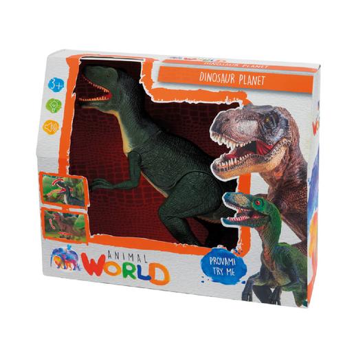 Animal World - Dinossauro com luz e sons