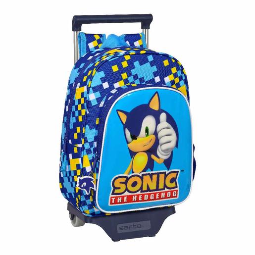 Sonic the hedgehog - Mochila com trolley