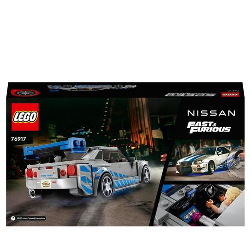 LEGO Speed Champions - Velocidade Furiosa Nissan Skyline GT-R (R34) - 76917