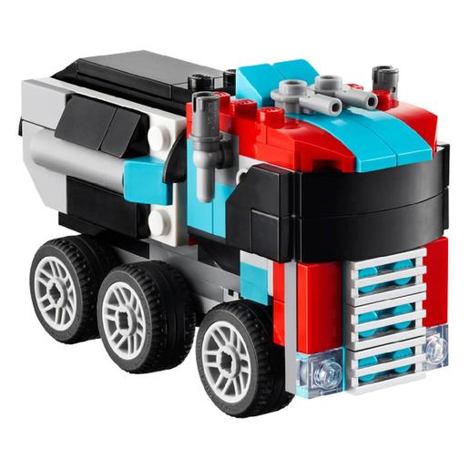 LEGO Creator - Camião plataforma com helicóptero - 31146