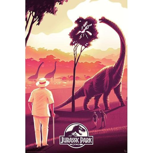 Póster maxi Jurassic Park boas-vindas 61 x 91,5 cm