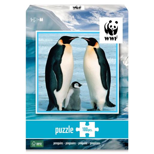 WWF - Pinguins - Puzzle 100 peças