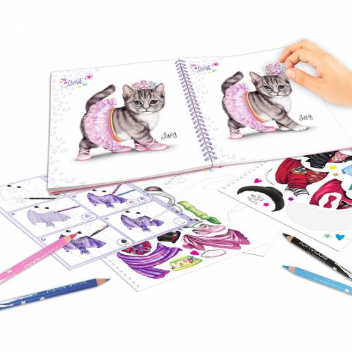 Top Model - Caderno de colorir gatinhos