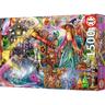 Educa Borras - Puzzle Hechizo de Mago 1500 piezas 85x60 cm con Cola Fix ㅤ
