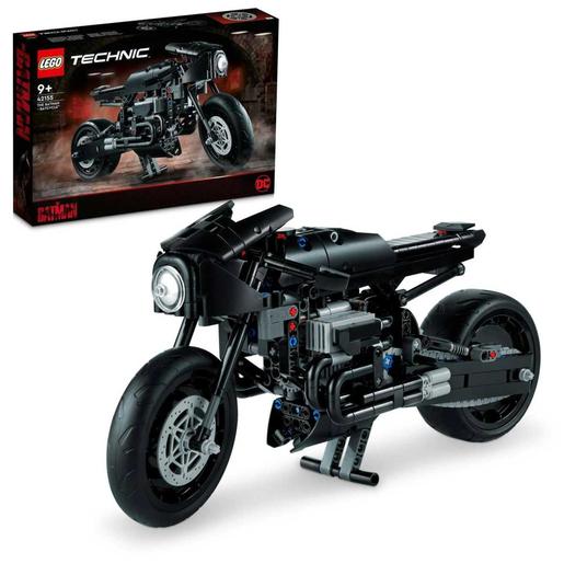 LEGO - Batman - Technic The Batman: Batmoto - Modelo de construção de mota para super-herói, 42155