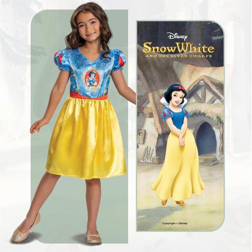 Disney - Disfarce de princesa infantil estilo Branca de Neve S ㅤ