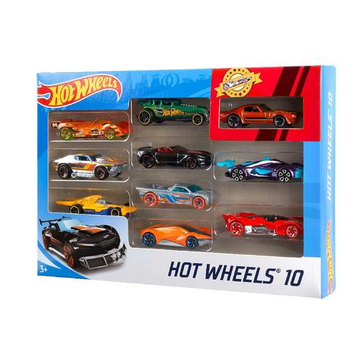 Carros Hot Wheels Com 10 Carros Sortidos Escala 1:64 Mattel