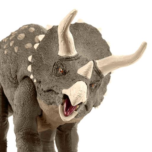 Jurassic World - Habitat Defender Triceratops Figura de Ação do Mundo Jurássico
 ㅤ