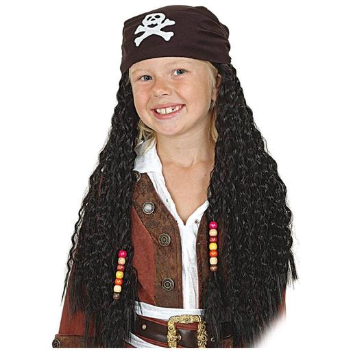 Peruca infantil Pirata