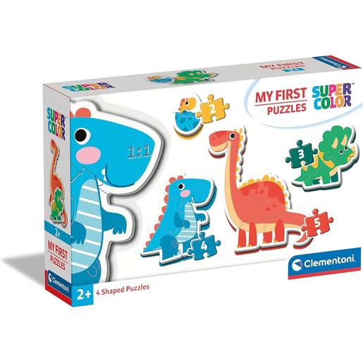 Clementoni - Puzzle infantil progressivo de dinossauros ㅤ