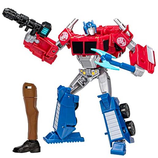 Transformers - Figura Transformers EarthSpark Deluxe Class - Robô de 12,5 cm ㅤ