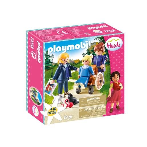 Playmobil - Clara, Pai e a Senhora Rottenmeier 70258