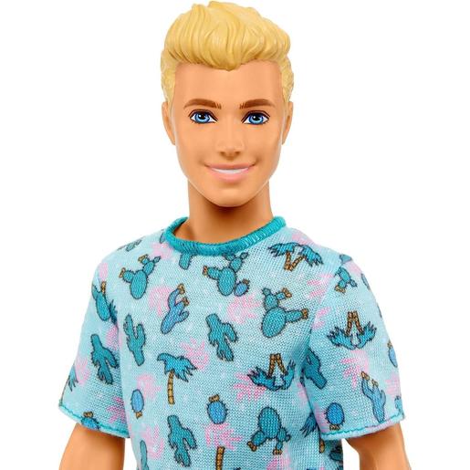 Mattel - Boneco Ken Fashionistas com cabelo loiro e roupa de