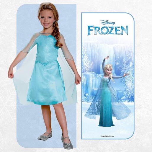 Disney - Frozen - Fantasia Frozen Elsa Carnaval Infantil M ㅤ