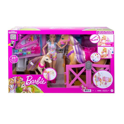 Barbie - Boneca com cavalo e ponei