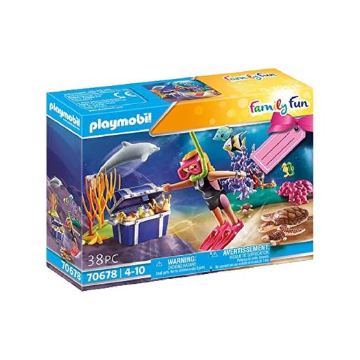Playmobil - Mergulhadora de Tesouros - 70678