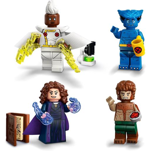 LEGO - Hulk - Minifiguras Marvel 2ª edición, 1 de 12 personajes icónicos de Disney+ para coleccionar en cada bolsa misteriosa (Varios modelos) 66371039