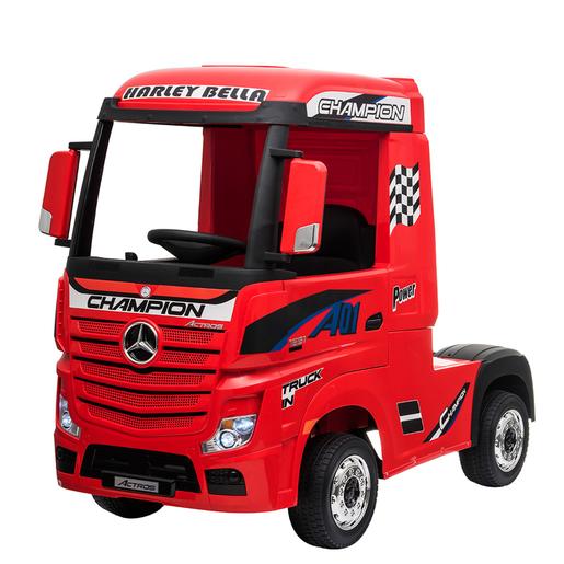 Camião infantil Mercedes Actros Electric Vermelho