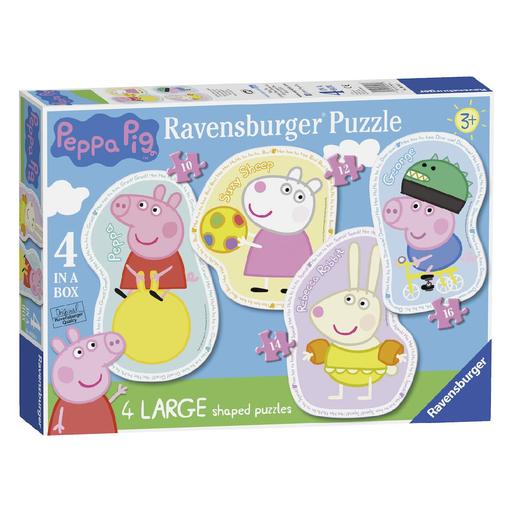 Ravensburger - Porquinha Peppa - Pack 4 puzzles progressivos