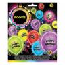 Pack de 15 balões LED (várias cores)