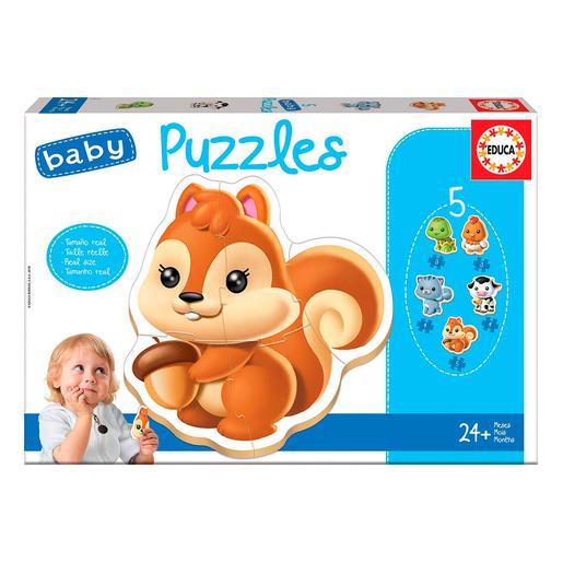 Educa Borrás - Animais - Baby Puzzle
