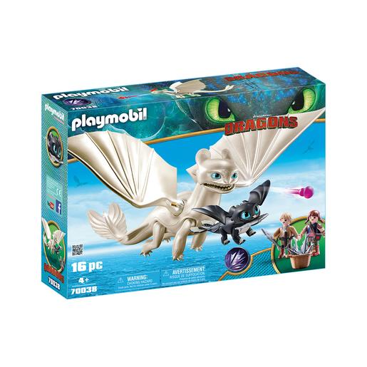 Playmobil - Fúria da Luz com Dragão Bebé e Crianças - 70038