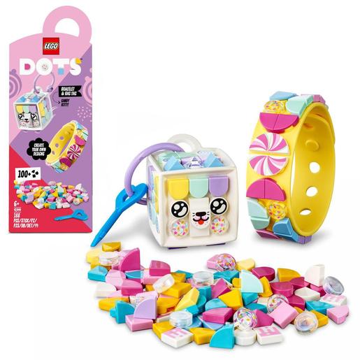 LEGO Dots - Pulseira e adorno para mochila gatinho guloso - 41944