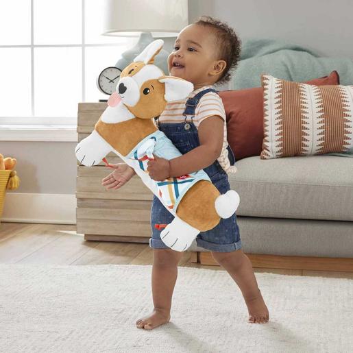 Mattel - Cojín 3-en-1 para bebés con accesorios sensoriales y juguetes ㅤ