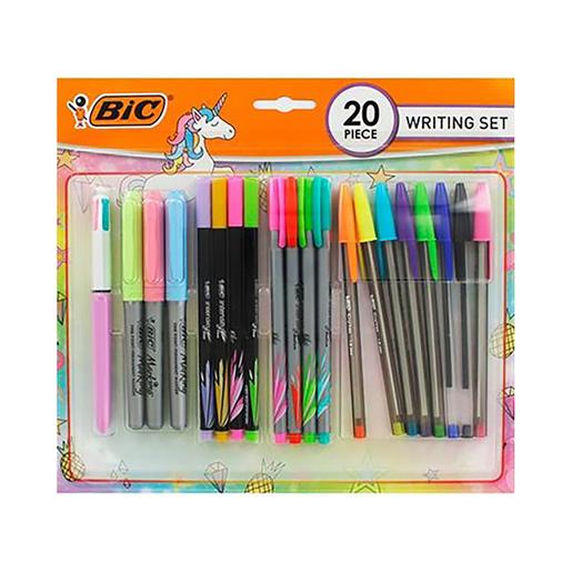 BIC - Pack 20 canetas unicórnio