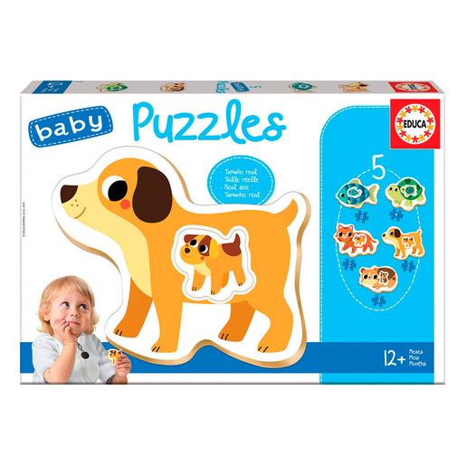 Educa Borrás - Animais Domésticos - Baby Puzzle