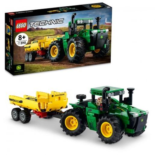 LEGO - Tractor 4WD Technic com reboque e trailer de fazenda 42136
