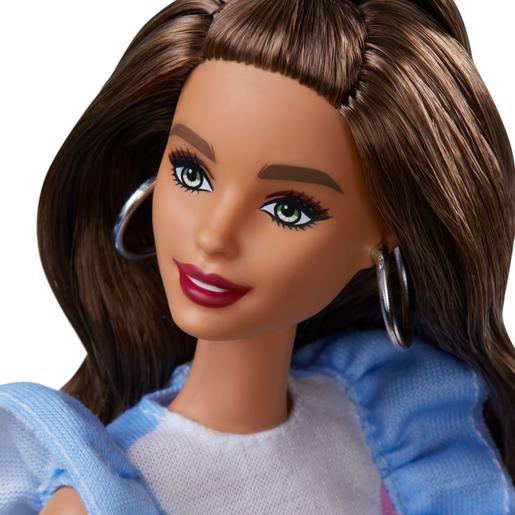 Barbie - Boneca Fashionista com prótese - Vestido azul