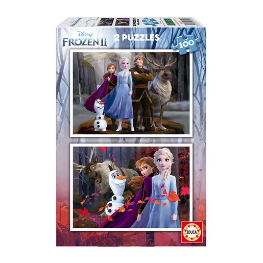 Educa Borrás - Frozen - Pack Puzzles 2x100 peças Frozen 2