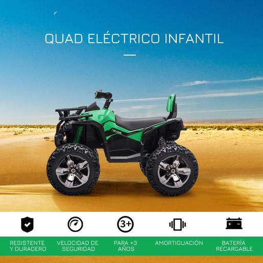 Homcom - Quad elétrico 12V verde