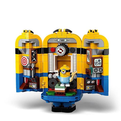 LEGO Minions - Minions e o seu esconderijo construídos com peças - 75551