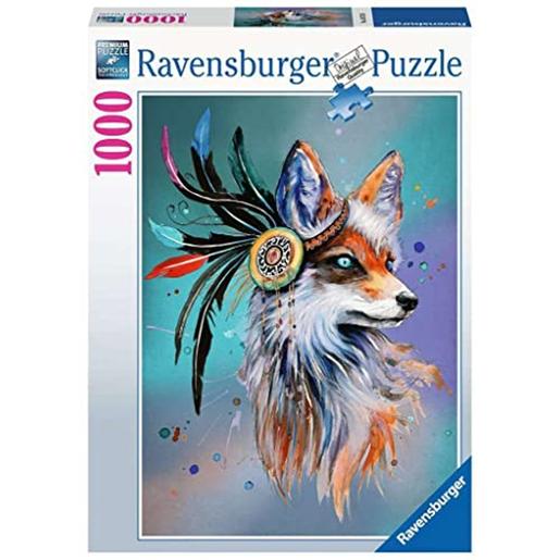 Ravensburger - Puzzle de fantasia 1000 peças Espírito Raposa ㅤ