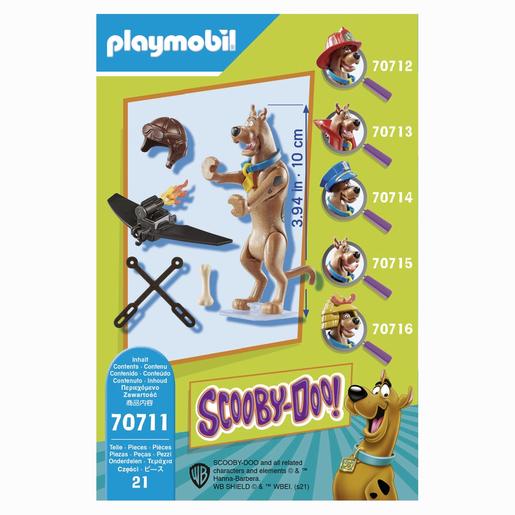 Playmobil - SCOOBY-DOO! Figura para colecionar Piloto 70711
