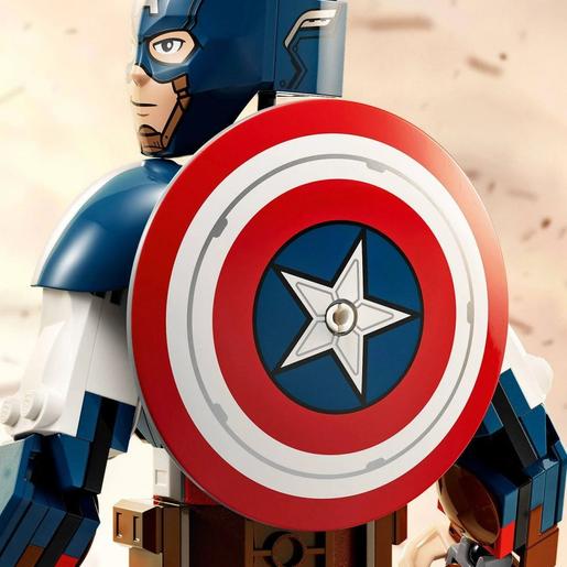 LEGO Super-heróis - Figura de construção Capitão América - 76258