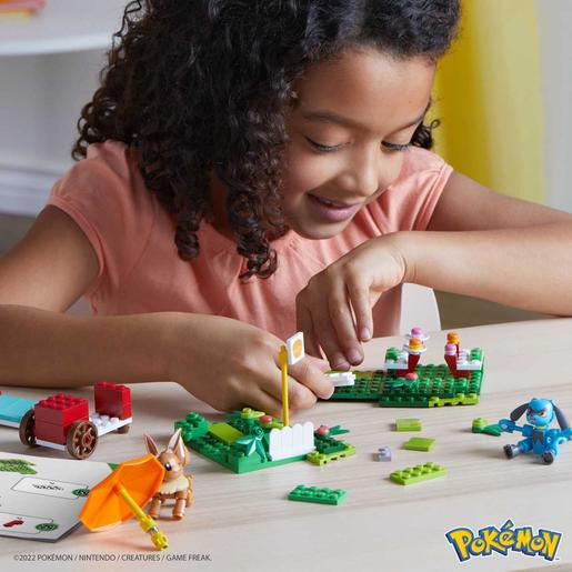 Mattel - Pokemon - MEGA Construx Pokemon Picnic Poke Puff Conjunto de blocos ㅤ