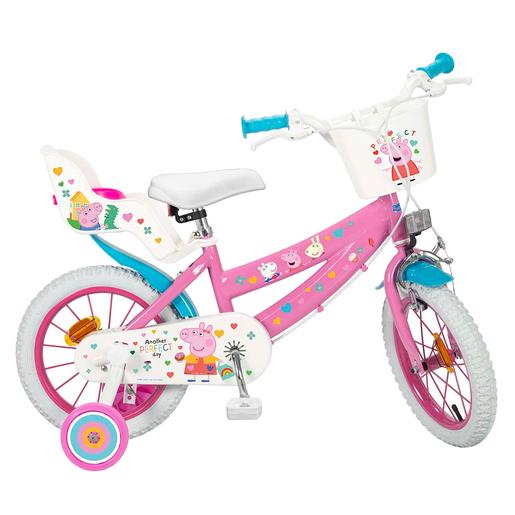 Peppa Pig - Bicicleta 14 polegadas Rosa