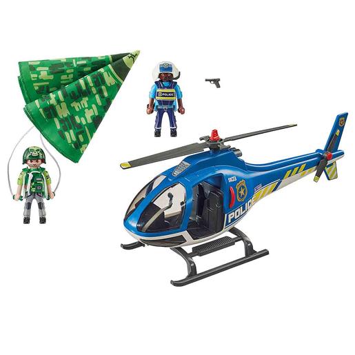 Playmobil - Helicóptero da Polícia: Perseguição em Paraquedas - 70569