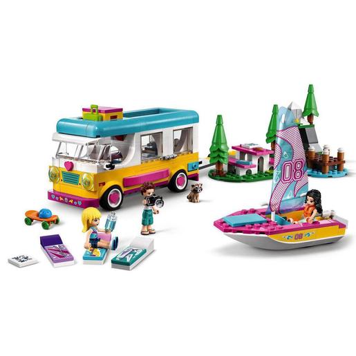 LEGO Friends - Floresta: autocaravana e barco de vela - 41681